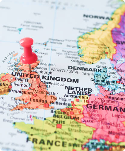 European map 